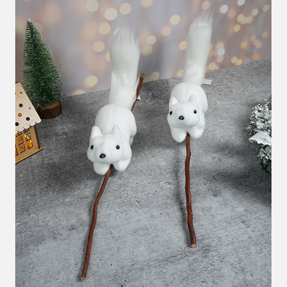2 pcs Squirrel combo set Christmas Tree & Table Decor