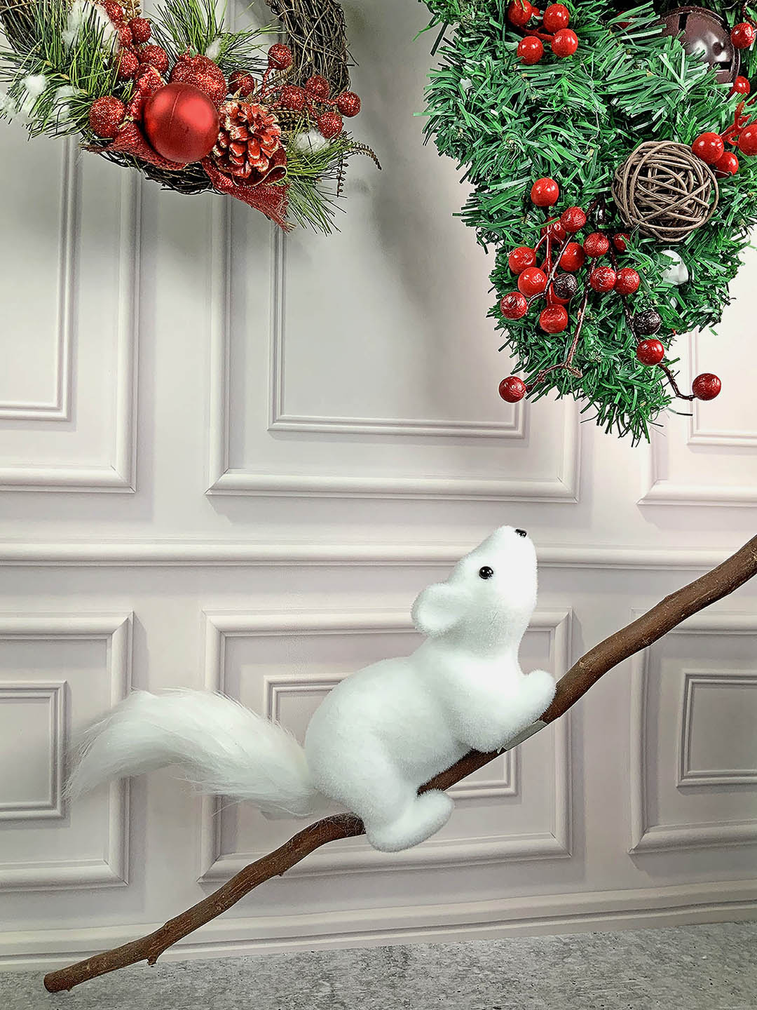 2 pcs Squirrel combo set Christmas Tree & Table Decor