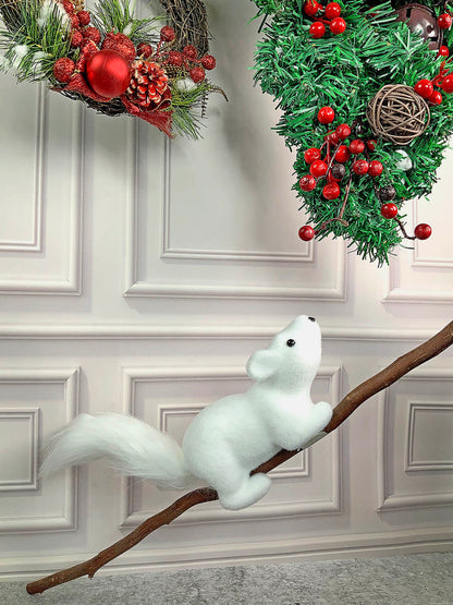 2 pcs Squirrel combo set Christmas Tree & Table Decor