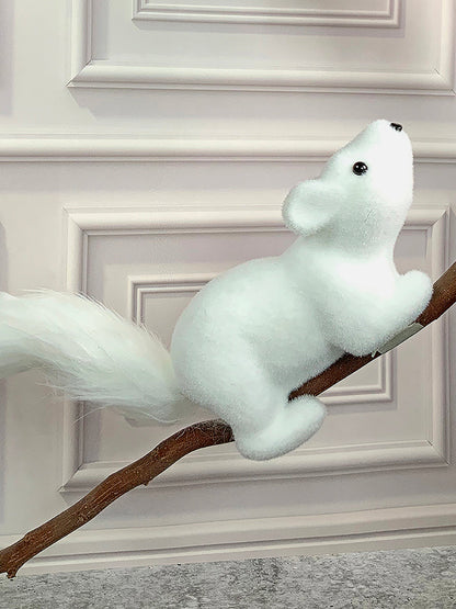 2 pcs Squirrel combo set Christmas Tree & Table Decor
