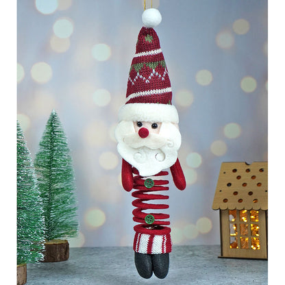 3 pcs combo set of Spring Reindeer, Santa, Snowman christmas Tree ornament and Christmas Décor