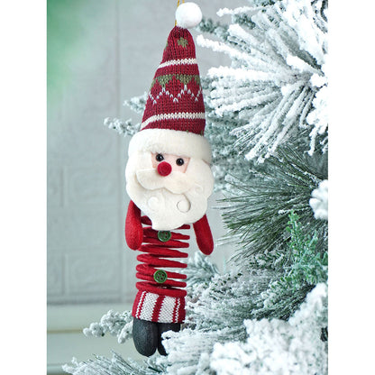 3 pcs combo set of Spring Reindeer, Santa, Snowman christmas Tree ornament and Christmas Décor