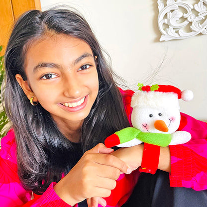 4pcs combo of 3d Christmas Wristband for christmas Gifts for kids and adults.