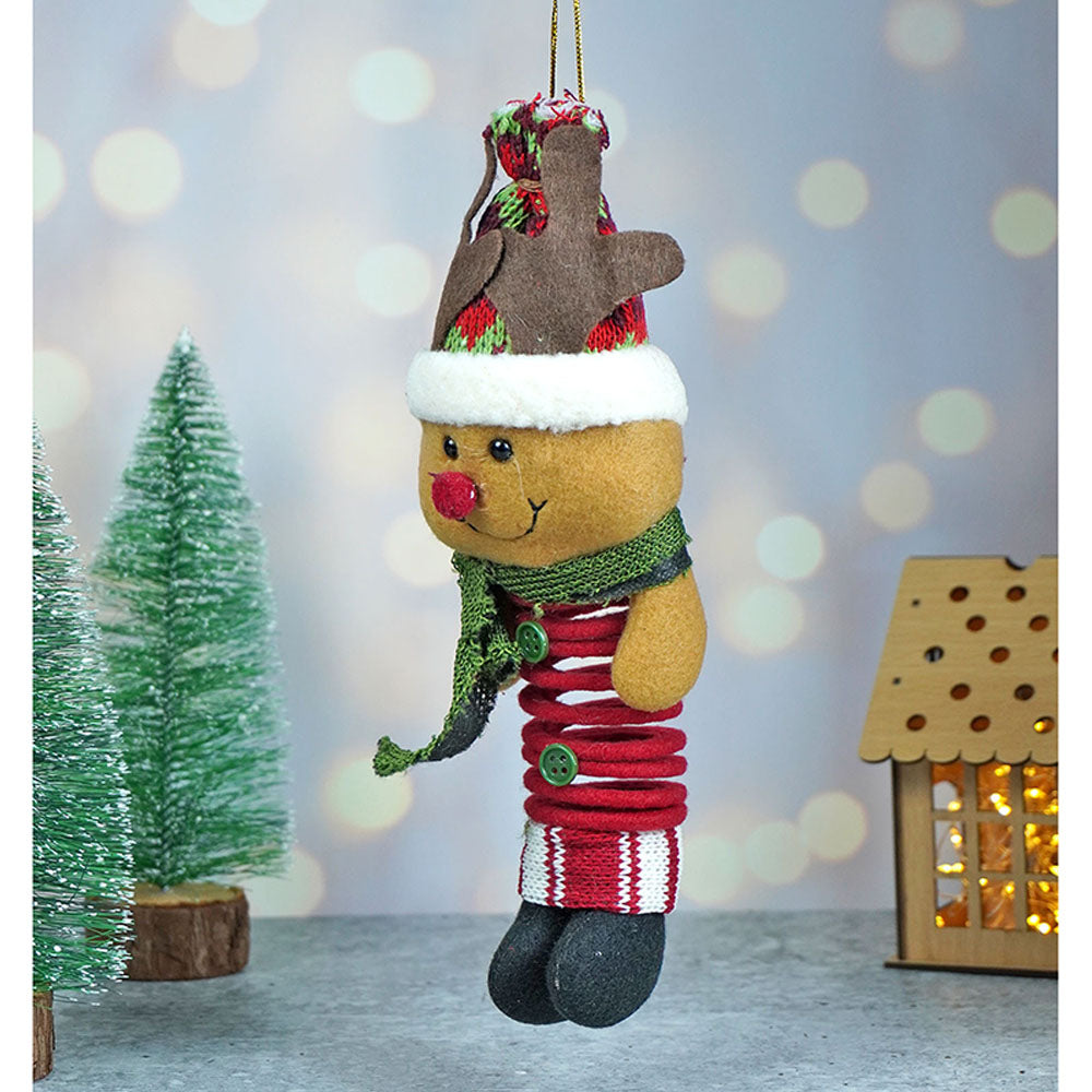 5 pcs combo set of Reindeer christmas Tree ornament and Christmas Décor