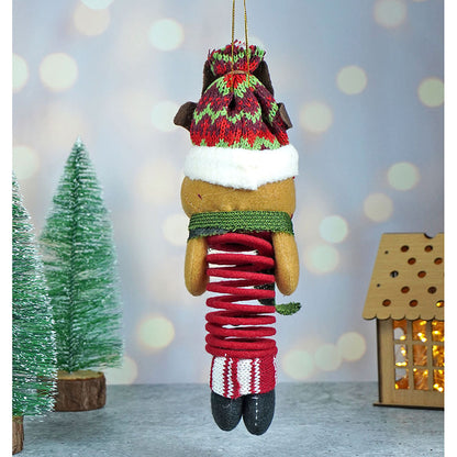 5 pcs combo set of Reindeer christmas Tree ornament and Christmas Décor