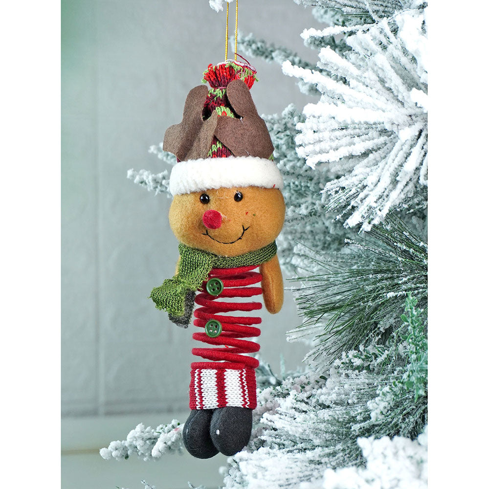 5 pcs combo set of Reindeer christmas Tree ornament and Christmas Décor