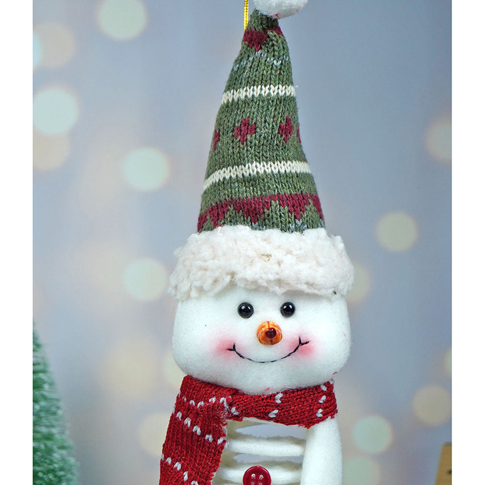 5 pcs combo set of Snowman christmas Tree ornament and Christmas Décor