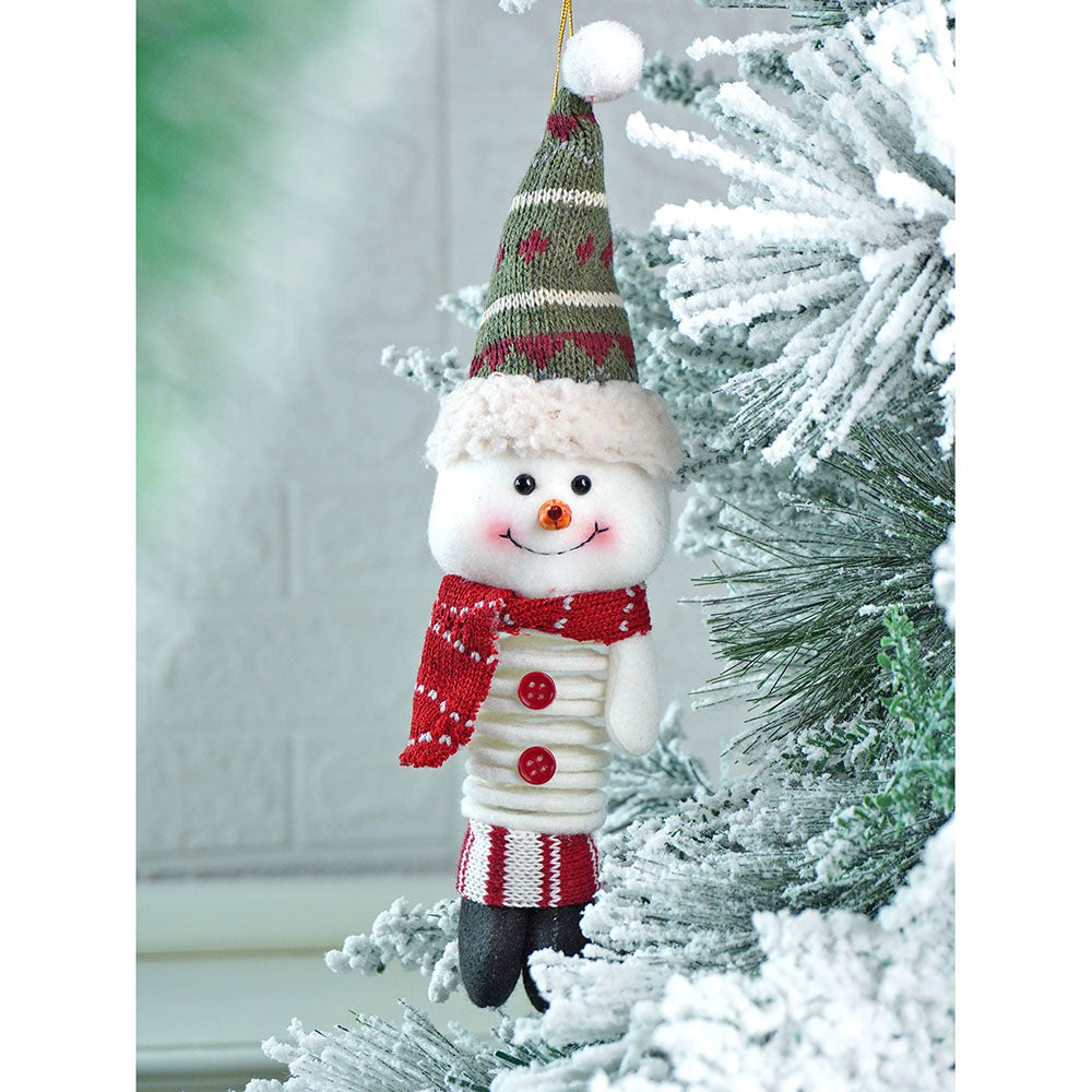 5 pcs combo set of Snowman christmas Tree ornament and Christmas Décor