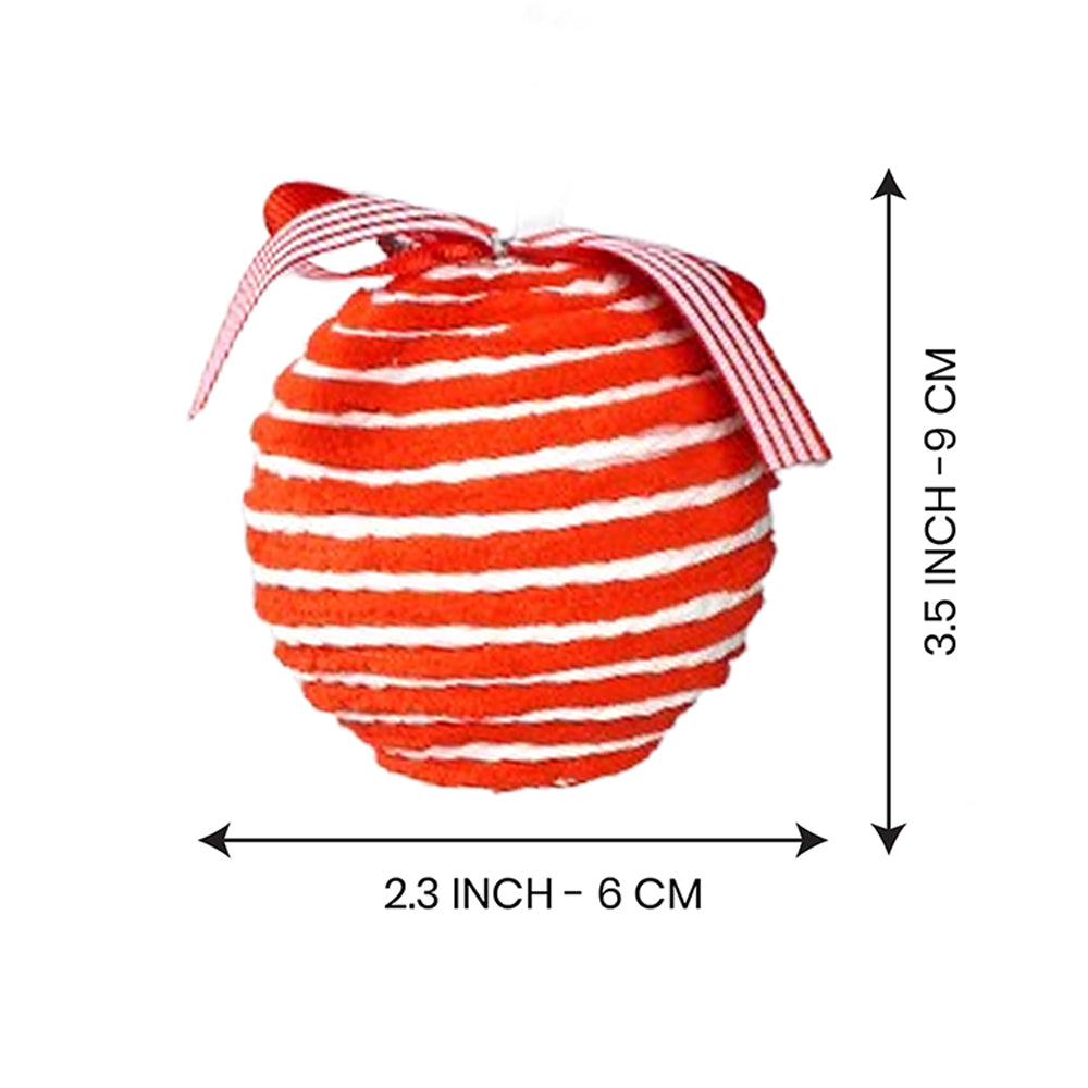 6 pcs Trio Candyland themed Christmas Tree Ornaments