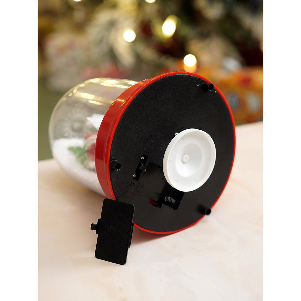 Lucky Bell Santa , Musical Snow Golbe Dome Christmas Décor and Decoration.
