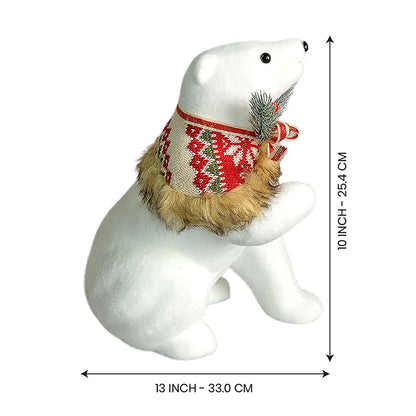 Big Snow Polar Bear, Christmas winterland Décor and Christmas Decoration