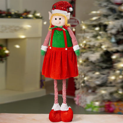 2pcs Combo of Mr & Mrs Naughty Elves  Christmas Table & Home Décor