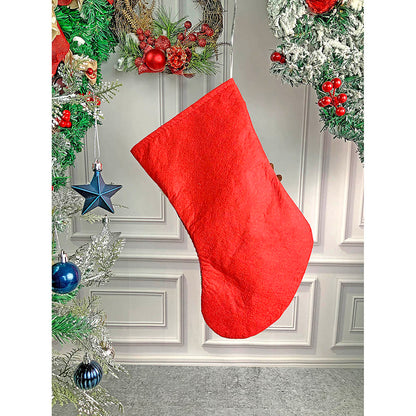 Flying Deer Christmas Stocking, 13 inches