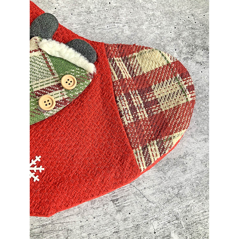 Flying Santa Christmas Stocking, 13 inches