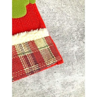 Flying Santa Christmas Stocking, 13 inches