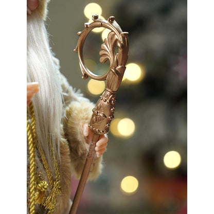 18 inches  Gold King Santa , Christmas Home and Table Décor