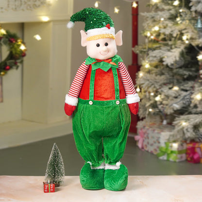 3.5 feet Green Dungary Naughty Elf Christmas Table & Home Décor