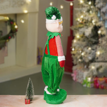 3.5 feet Green Dungary Naughty Elf Christmas Table & Home Décor