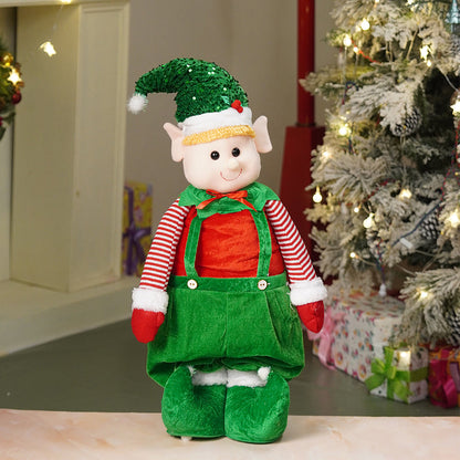 3.5 feet Green Dungary Naughty Elf Christmas Table & Home Décor