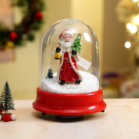 Lucky Lamp Santa , Musical Snow Golbe Dome Christmas Décor and Decoration.