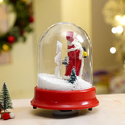 Lucky Lamp Santa , Musical Snow Golbe Dome Christmas Décor and Decoration.
