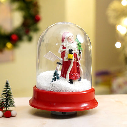 Lucky Lamp Santa , Musical Snow Golbe Dome Christmas Décor and Decoration.