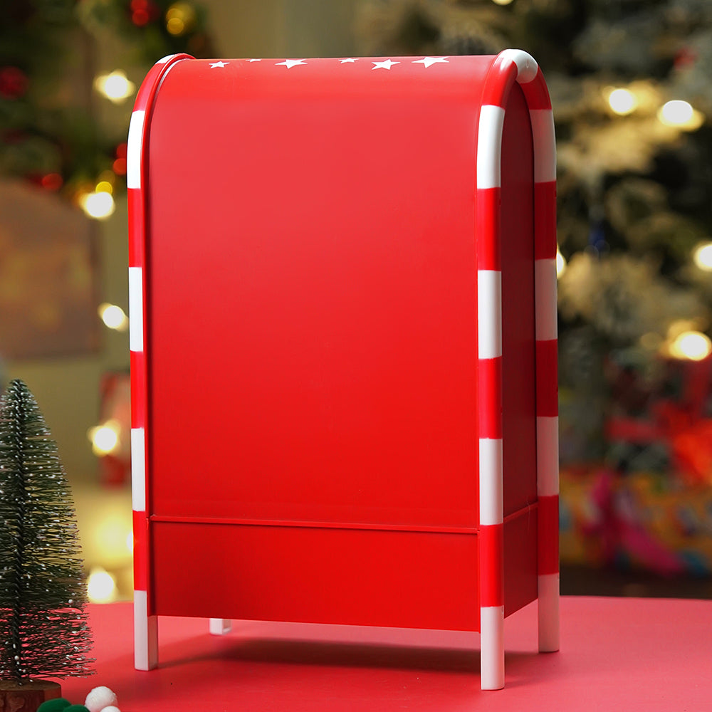 Letters for Santa Mailbox Snowglobe with Light,Music and Snowfall.