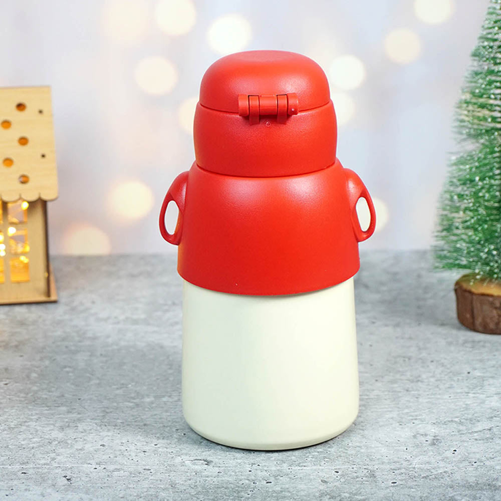 Festive Mouse Christmas themed Stainless Steel water bottle for Toddlers & Kids, 500ml