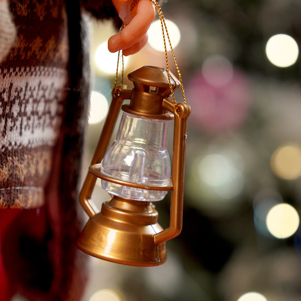 24 inches/2feet Red dark brown cardigan Dot Cardigan Santa,Christmas Home and Table Décor