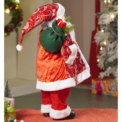 Red & Green robe Moving Face Musical christmas Santa Home and Table Décor