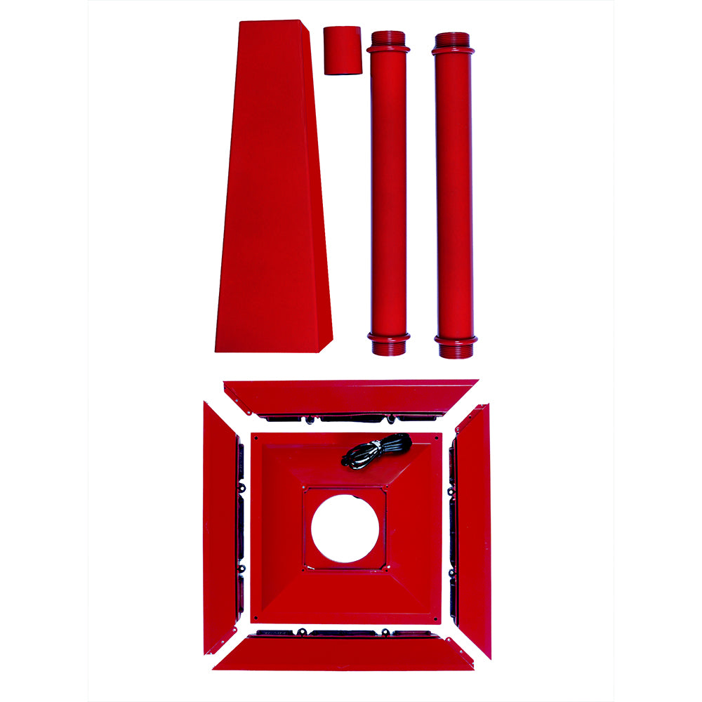 5.8 feet Tall Santa Tree & Lamp, Snowfall Lamp Post Christmas Décor