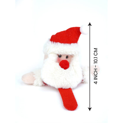 2pcs 3d Santa Christmas Hairband and Snowman Wrist Band Combo set for Kids and Adults (Free Size)