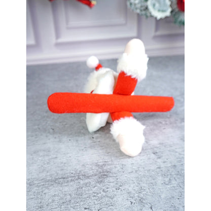 Big Size 3d Santa Christmas Wrist Band Slap Band for Kids and Adults (Free Size)