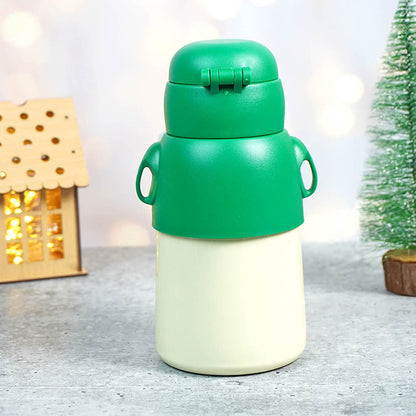 Festive Sheep Christmas themed Stainless Steel water bottle for Toddlers & Kids, 500ml