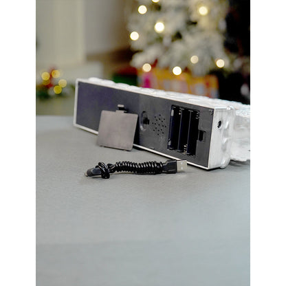 Snow mountain Village with Musical Glitter Water &  Lights, Christmas Home Décor