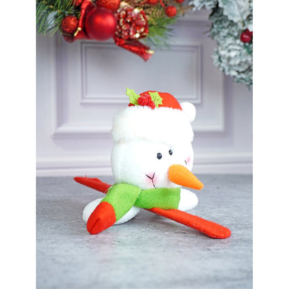 Big Size 3d Snowman Christmas Wrist Band Slap Band for Kids and Adults (Free Size)