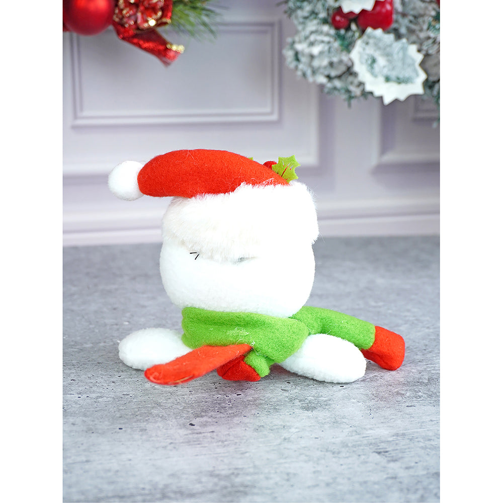 Big Size 3d Snowman Christmas Wrist Band Slap Band for Kids and Adults (Free Size)