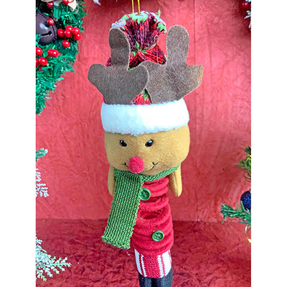 Spring Rudolf Reindeer christmas Tree ornament and Christmas Décor