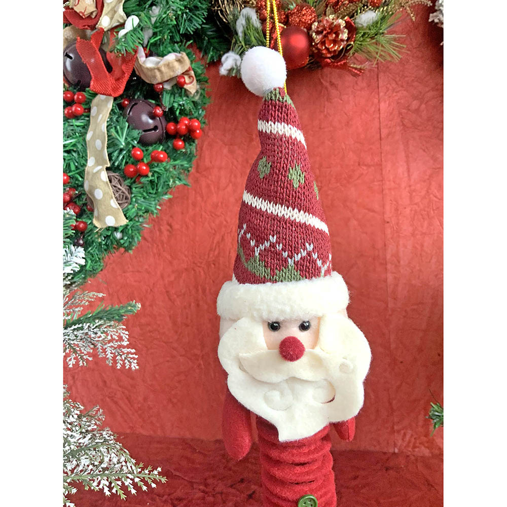 Spring Santa christmas Tree ornament and Christmas Décor