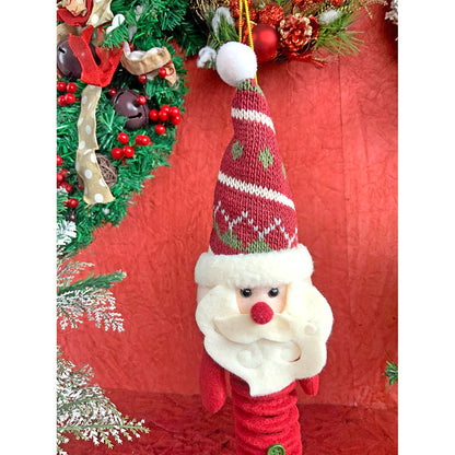 Spring Santa christmas Tree ornament and Christmas Décor