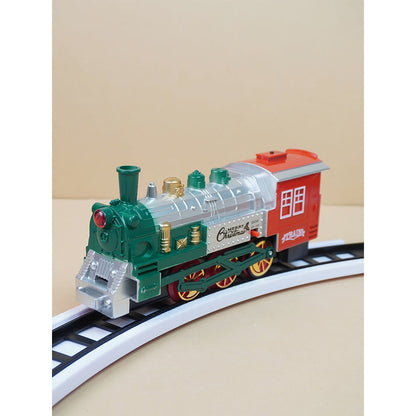 Little Surprise Box,Train around the tree set with Light and Sound for Christmas Tree Decor