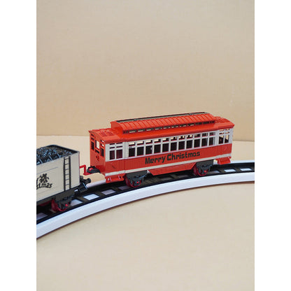 Little Surprise Box,Train around the tree set with Light and Sound for Christmas Tree Decor