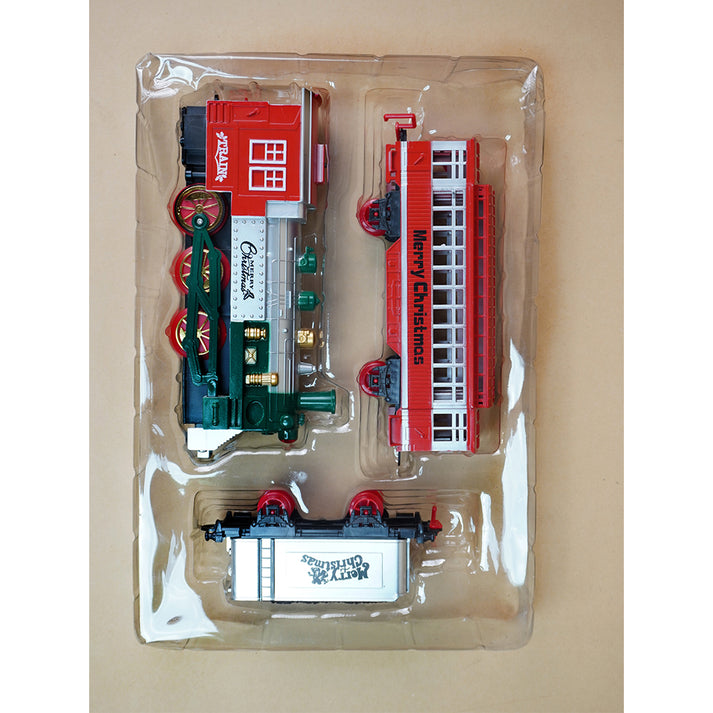 Little Surprise Box,Train around the tree set with Light and Sound for Christmas Tree Decor