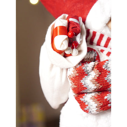 24 inches/2feet Winter Ski Ready Santa ,Christmas Home and Table Décor