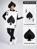 Ace of Spades Adult Halloween Costume Fancy Dress Up