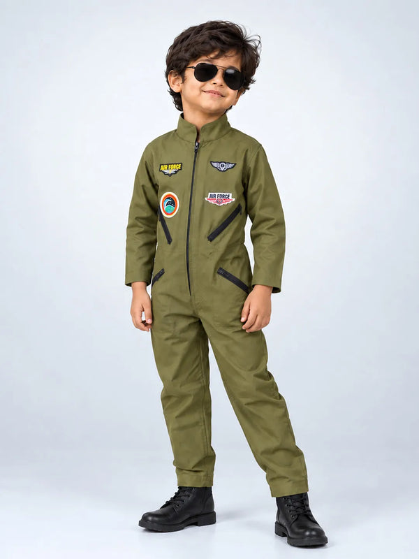 Air Force, Kids Halloween Costume Fancy Dress Up