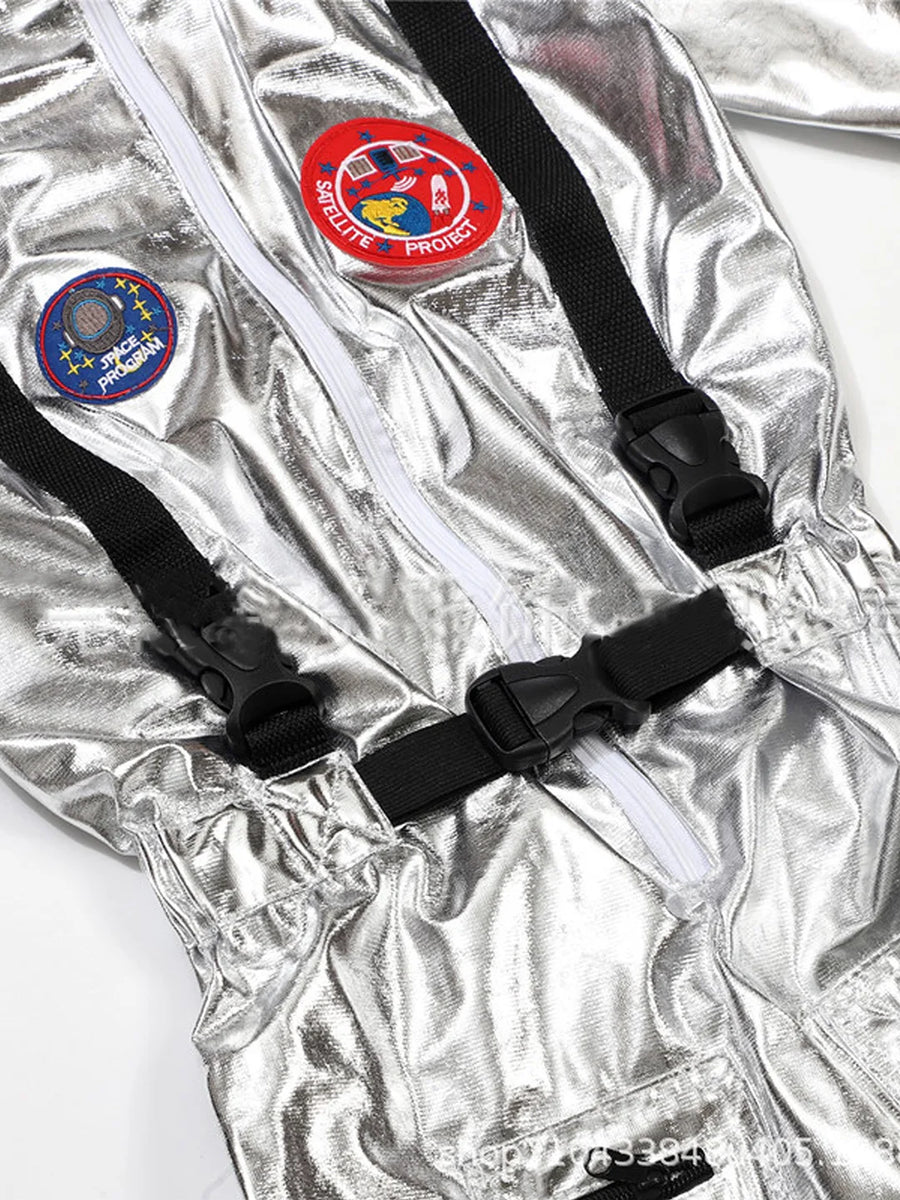 Space Astronaut Man, Adult Halloween Costume Fancy Dress Up