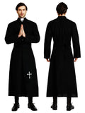 The Priest , Black & White Adults Halloween Costume Fancy Dress Up