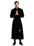 The Priest , Black & White Adults Halloween Costume Fancy Dress Up