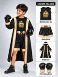 Black & Gold Boxer, Kids Halloween Costume Fancy Dress Up